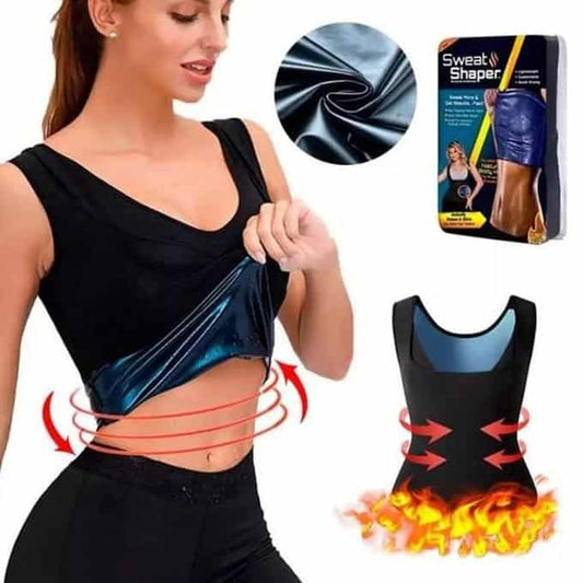 Pack top + short effet sauna